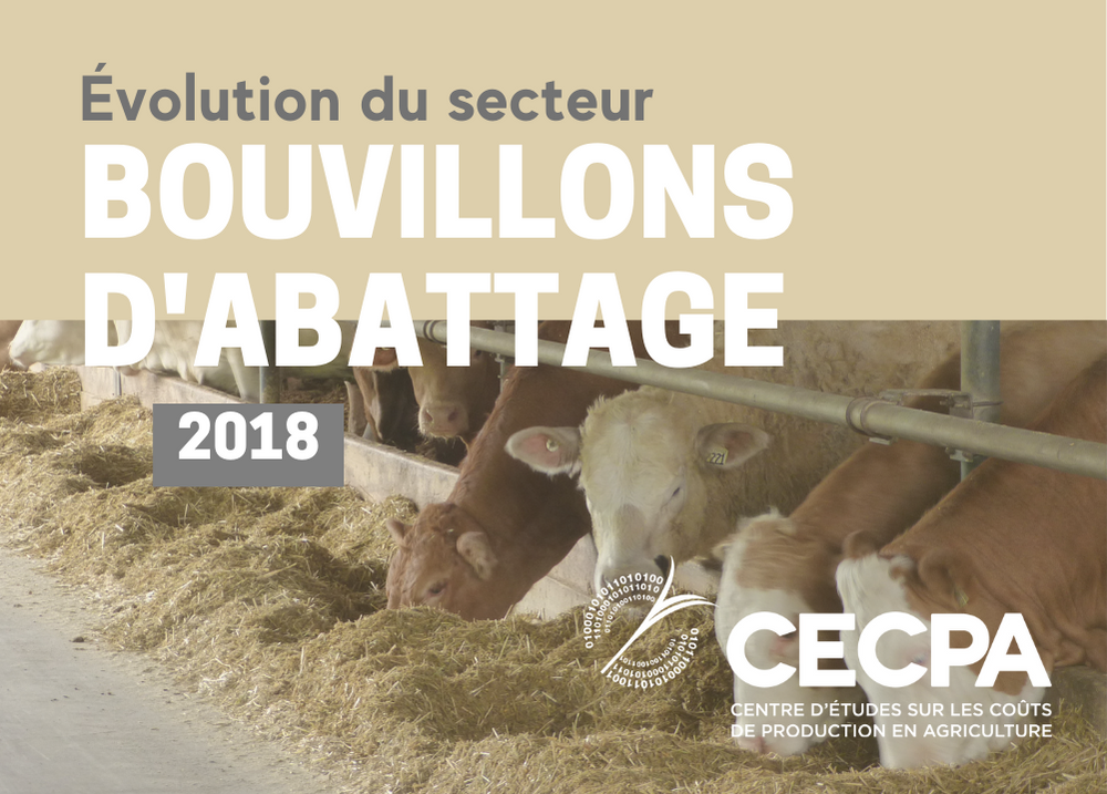 Pour les partenaires : ÉVOLUTION DU SECTEUR - BOUVILLONS D'ABATTAGE 2018